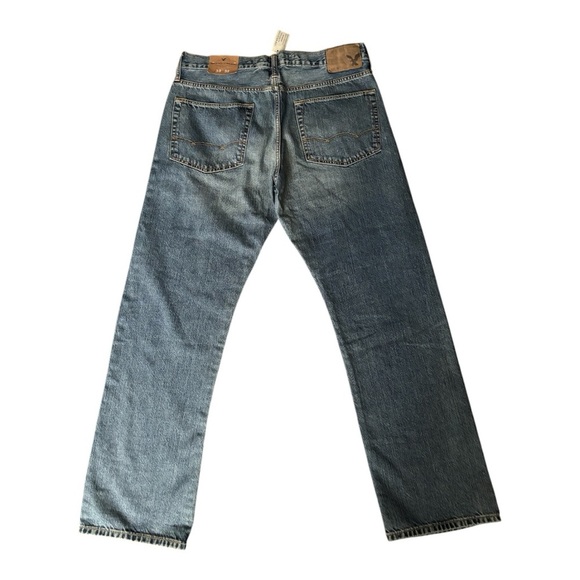 Men's American Eagle Relaxed Straight Medium Sandy Color 33x32 NWT. - Picture 3 of 4